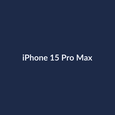 iPhone 15 Pro Max placeholder image