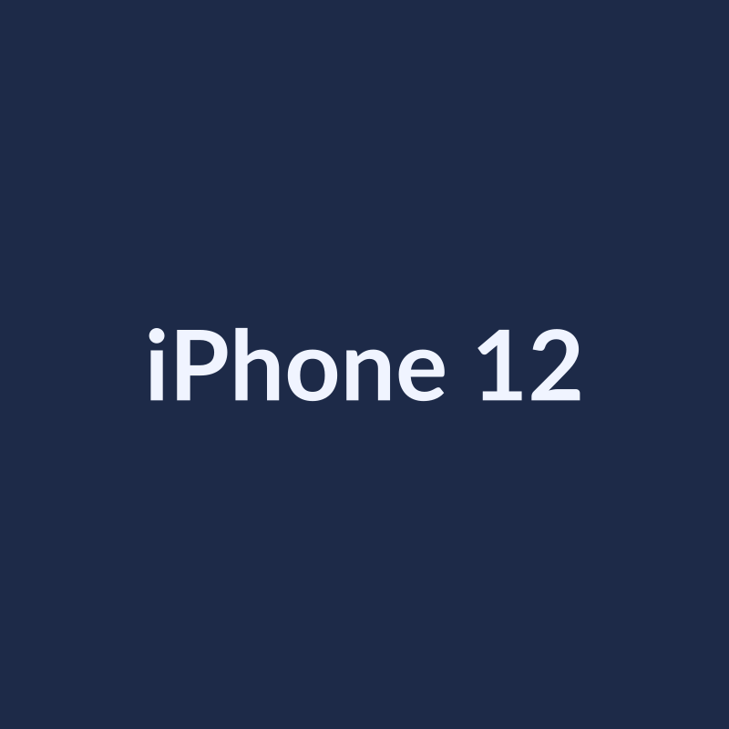 iPhone 12 placeholder image