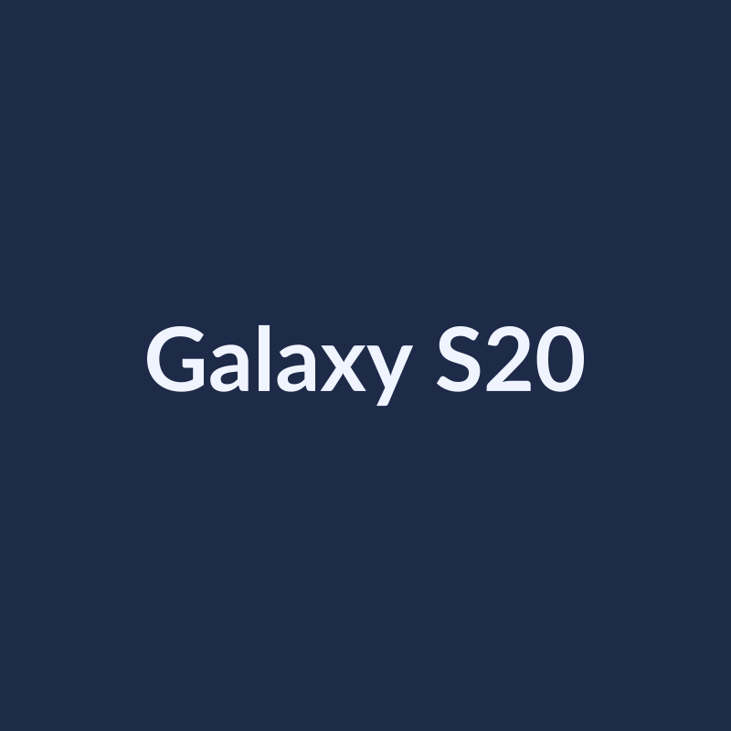 Samsung Galaxy S20 placeholder image